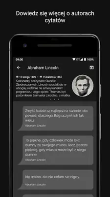 Znakomite Cytaty android App screenshot 1