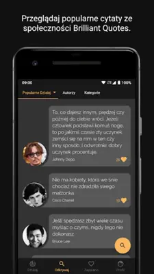 Znakomite Cytaty android App screenshot 3
